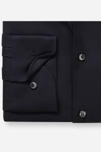 OLYMP Level Five Body Fit Hemd schwarz, Blumen