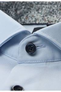 OLYMP Level Five smart business Body Fit Hemd bleu, Einfarbig