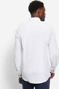 OLYMP Level Five Performance Climate Control Body Fit Hemd weiss, Einfarbig