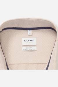 OLYMP Level Five Performance Climate Control Body Fit Hemd caramel, Faux-uni