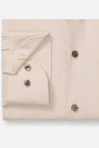 OLYMP Level Five Performance Climate Control Body Fit Hemd caramel, Faux-uni