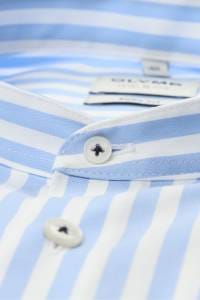 OLYMP Level Five Body Fit Hemd bleu, Gestreift