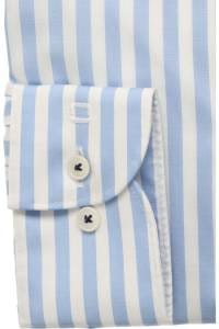 OLYMP Level Five Body Fit Hemd bleu, Gestreift