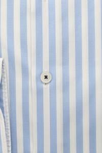 OLYMP Level Five Body Fit Hemd bleu, Gestreift