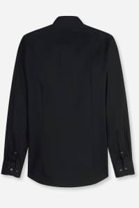 OLYMP Level Five Body Fit Hemd schwarz, Gestreift