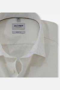 OLYMP Level Five Body Fit Hemd hellbeige, Bedruckt