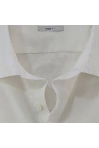 OLYMP Level Five Body Fit Hemd hellbeige, Bedruckt