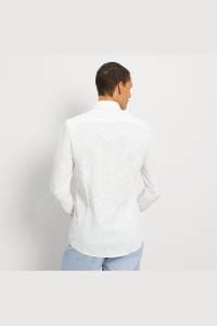 OLYMP Level Five Body Fit Hemd hellbeige, Bedruckt