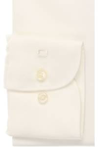 OLYMP Level Five Body Fit Cover Shirt Hemd ecru, Einfarbig
