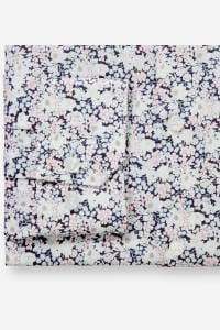 OLYMP No. Six Super Slim Hemd weiss, Bedruckt