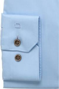 OLYMP No. Six Super Slim Hemd blau, Faux-uni