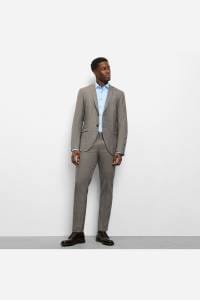 OLYMP No. Six Super Slim Hemd blau, Faux-uni