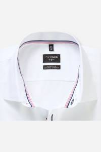 OLYMP No. Six Super Slim Hemd weiss, Einfarbig