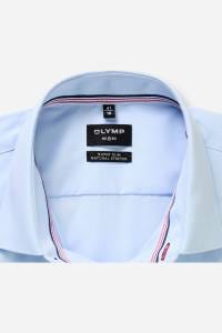 OLYMP No. Six Super Slim Hemd hellblau, Einfarbig