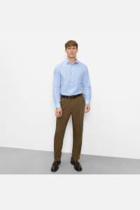 OLYMP No. Six Super Slim Hemd hellblau, Einfarbig