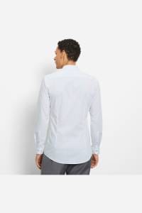 OLYMP No. Six Super Slim Hemd weiss, Bedruckt