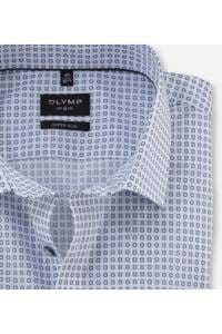 OLYMP No. Six Super Slim Hemd weiss, Bedruckt