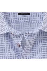 OLYMP No. Six Super Slim Hemd rose, Bedruckt