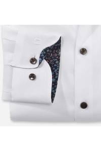 OLYMP No. Six Super Slim Hemd weiss, Faux-uni