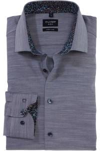 OLYMP No. Six Super Slim Hemd marine, Faux-uni