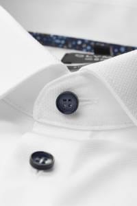 OLYMP No. Six Super Slim Hemd weiss, Faux-uni