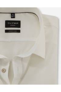 OLYMP No. Six Super Slim Hemd hellbeige, Einfarbig