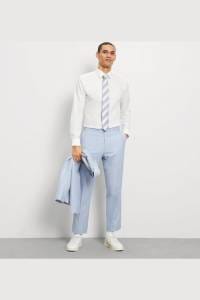 OLYMP No. Six Super Slim Hemd hellbeige, Einfarbig