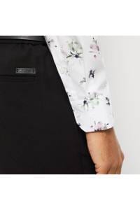 OLYMP No. Six Super Slim Hemd weiss, Bedruckt