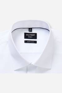 OLYMP No. Six Super Slim Hemd weiss, Faux-uni