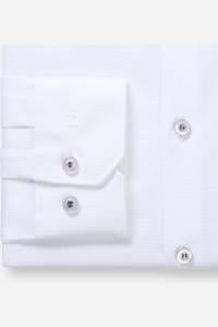 OLYMP No. Six Super Slim Hemd weiss, Faux-uni