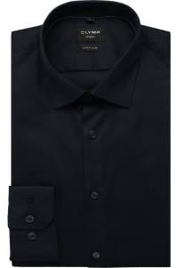 OLYMP No. Six Super Slim Hemd marine, Faux-uni
