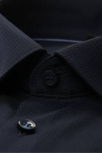OLYMP No. Six Super Slim Hemd marine, Faux-uni