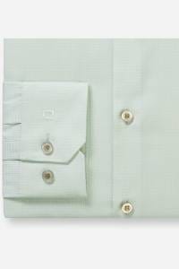 OLYMP No. Six Super Slim Hemd hellgrün, Faux-uni