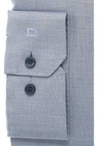 OLYMP No. Six Super Slim Hemd blau, Faux-uni