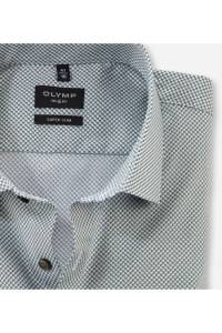 OLYMP No. Six Super Slim Hemd kitt, Bedruckt
