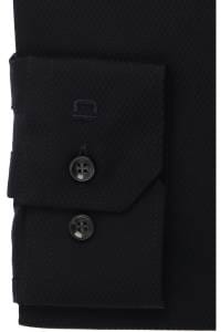 OLYMP No. Six Super Slim Hemd marine, Faux-uni