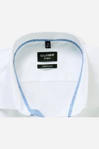 OLYMP No. Six Super Slim Hemd weiss, Faux-uni