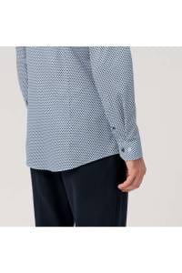 OLYMP No. Six Super Slim Hemd bleu, Bedruckt