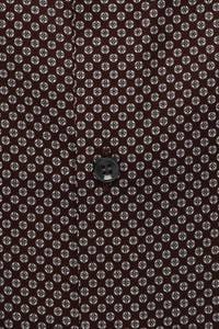 OLYMP No. Six Super Slim Hemd bordeaux, Bedruckt