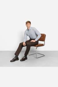 OLYMP No. Six Performance Climate Control Super Slim Hemd blau, Gestreift
