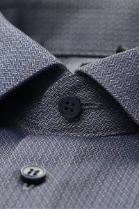 OLYMP No. Six Super Slim Hemd marine, Einfarbig