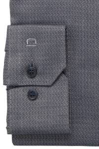 OLYMP No. Six Super Slim Hemd marine, Einfarbig