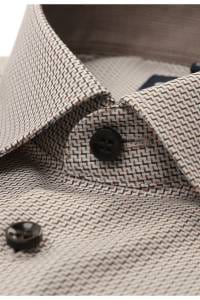 OLYMP No. Six Super Slim Hemd natur, Faux-uni