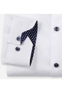 OLYMP No. Six Super Slim Hemd weiss, Faux-uni
