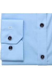 OLYMP No. Six Super Slim Hemd hellblau, Einfarbig