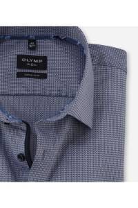 OLYMP No. Six Super Slim Hemd Nürnberger Blau, Faux-uni