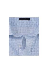OLYMP No. Six Super Slim Hemd bleu, Bedruckt
