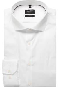 OLYMP No. Six Super Slim Hemd weiss, Einfarbig