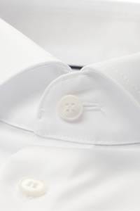 OLYMP No. Six Super Slim Hemd weiss, Einfarbig