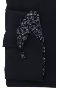 OLYMP No. Six Super Slim Hemd marine, Einfarbig